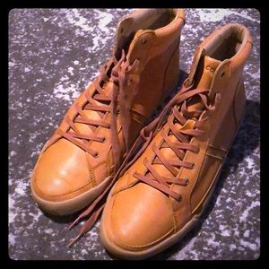 Cole Haan Mint tan leather sneakers size 12